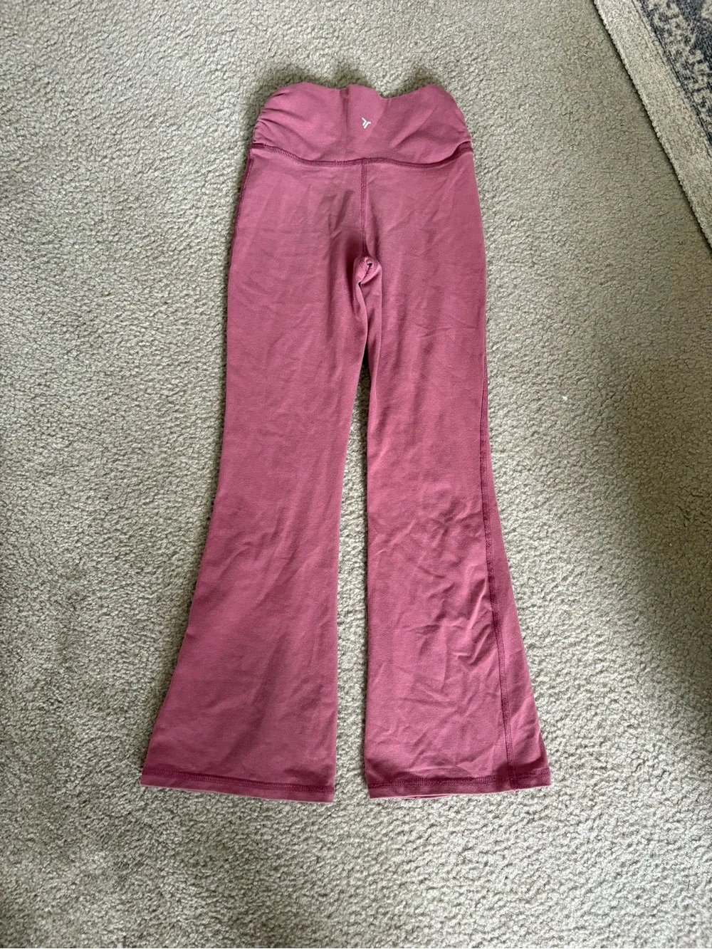 Old Navy Active Girls Mauve Flare Leggings